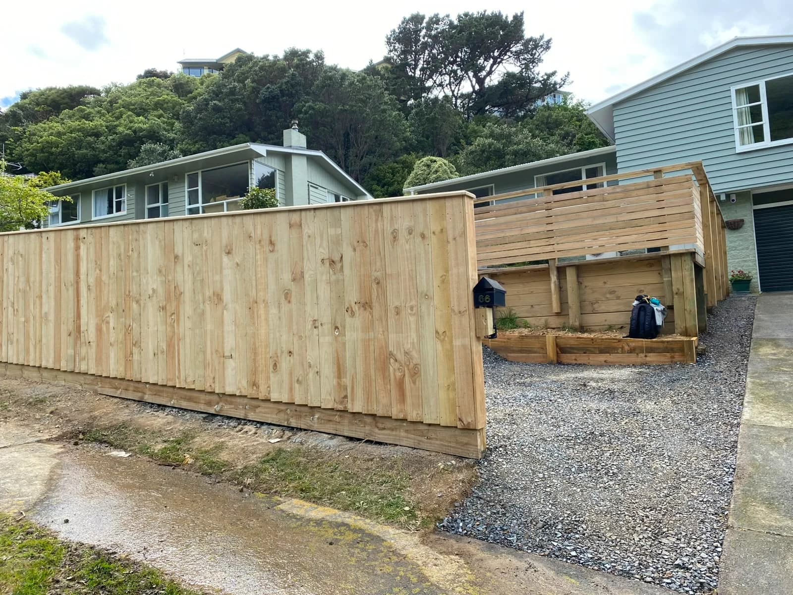 Naenae Timber Boundary Fence