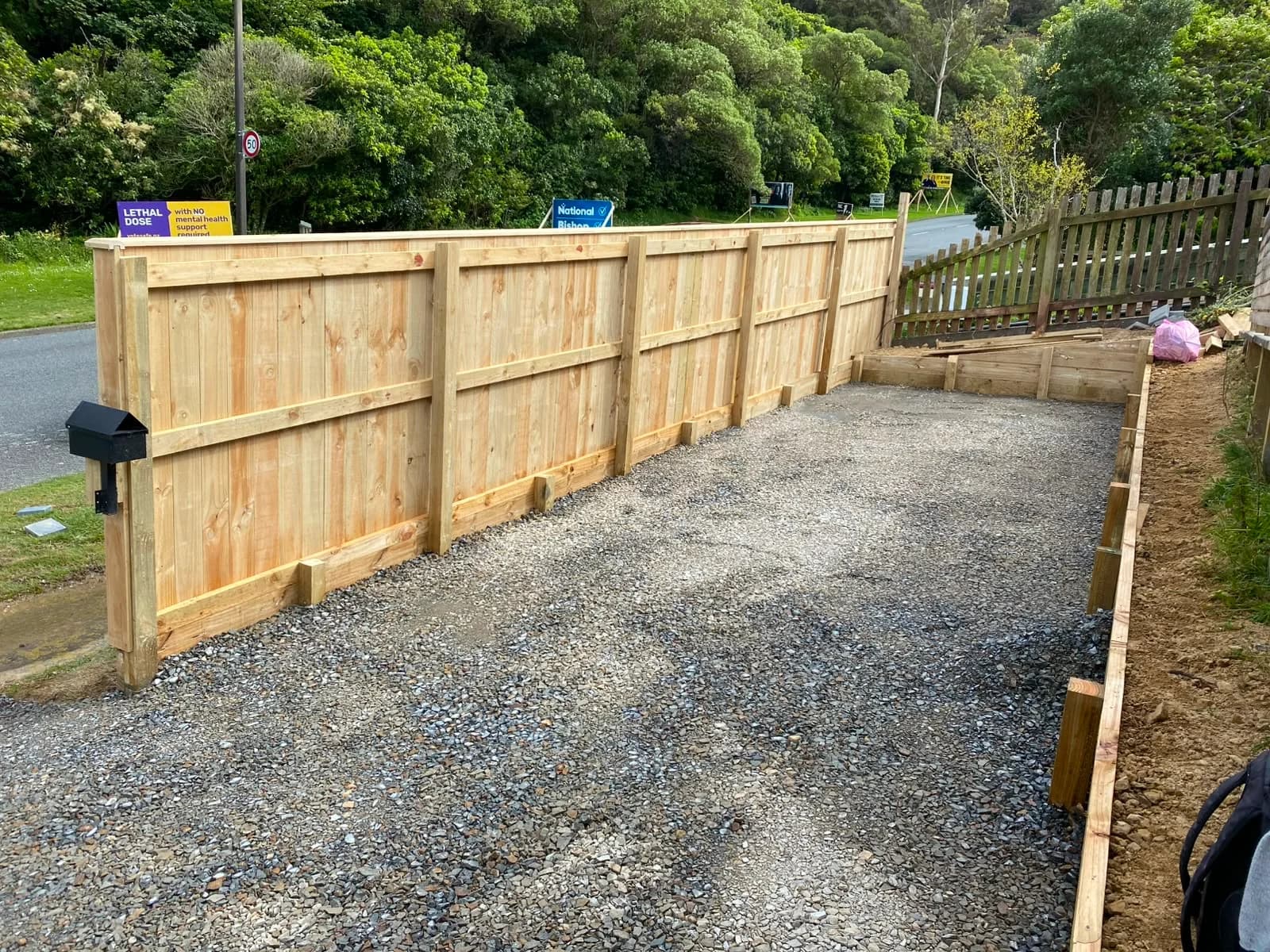 Naenae Timber Boundary Fence showcase photo