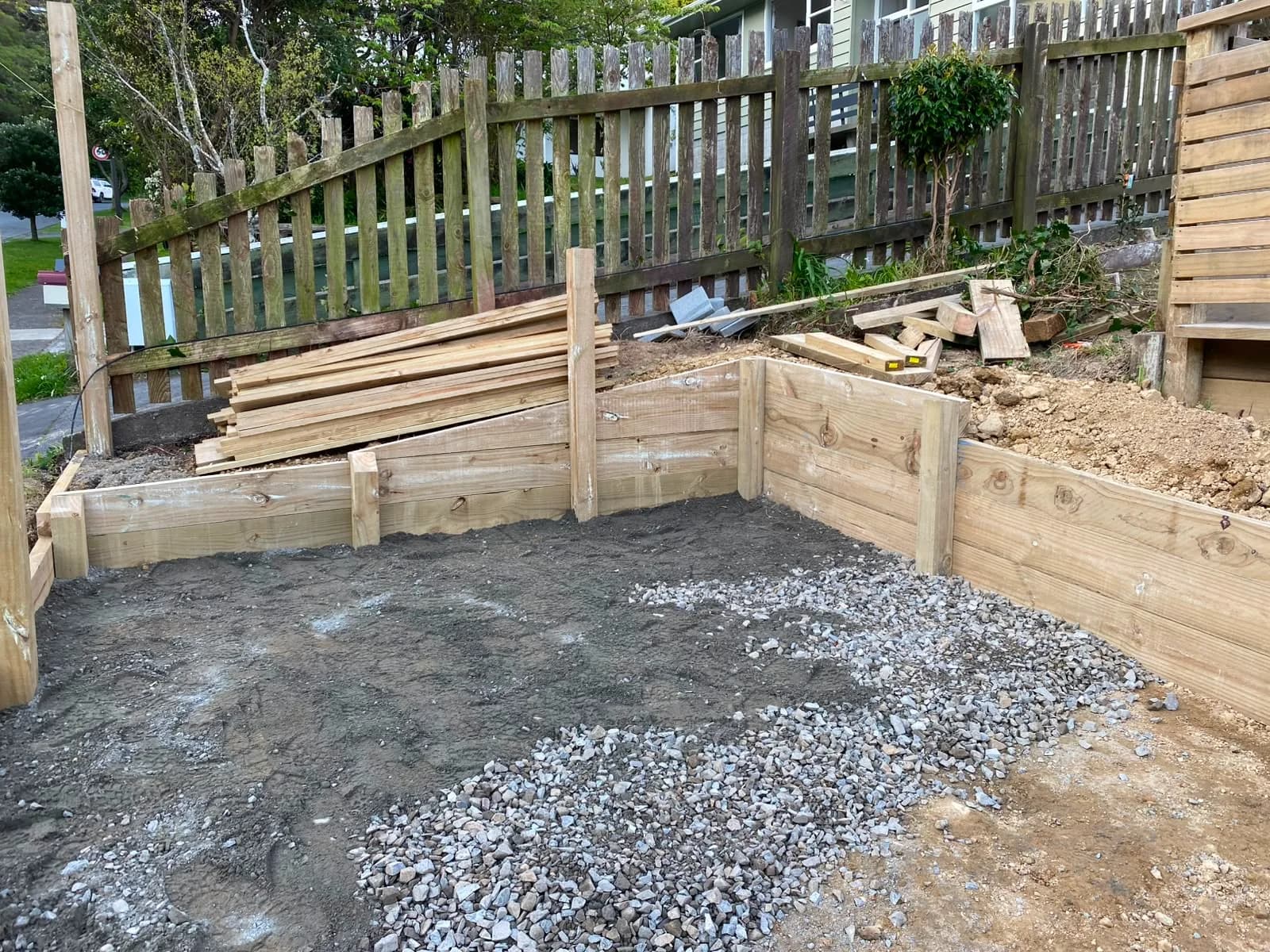 Naenae Timber Boundary Fence showcase photo
